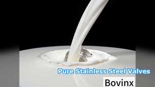 বিশুদ্ধতা জন্য Bovinx স্টেইনলেস স্টীল ভালভ