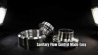 ফুড ফার্মার জন্য হাইজেনিক ক্ল্যাম্প বাটারফ্লাই ভালভ