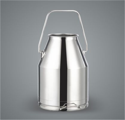 গুণ Custom Dairy Stainless Steel Milking Machine Bucket With Long Handles কারখানা