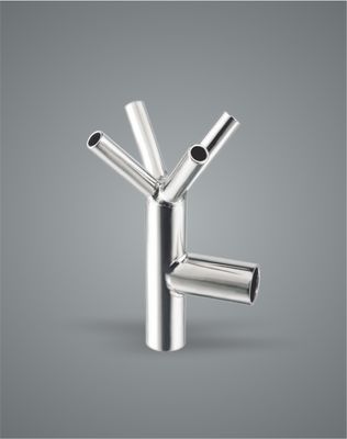 ভালো দাম Stainless Steel Cip Tees Milk Machine Spare Parts Customized অনলাইন