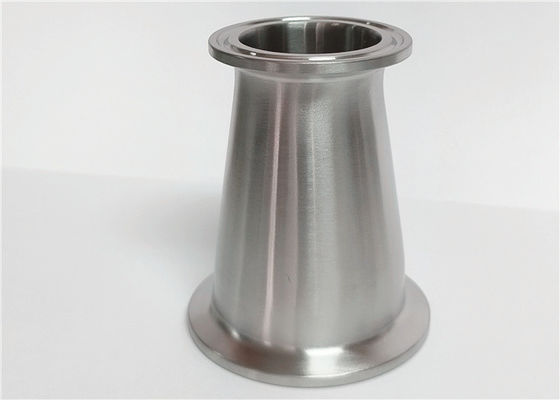 ভালো দাম Equal Sanitary 304 Stainless Steel Pipe Fittings Concentric Reducer Tri Clamped অনলাইন