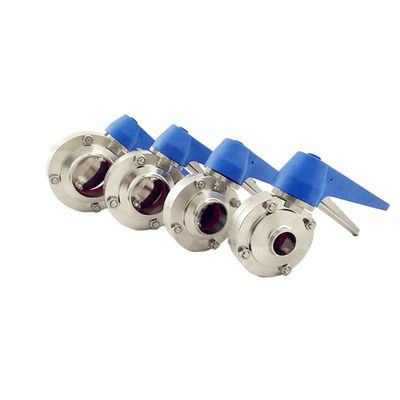 ভালো দাম মাল্টি পজিশন স্টেইনলেস বাটারফ্লাই ভালভ, ফুড গ্রেড ম্যানুয়াল বাটারফ্লাই ভালভ অনলাইন