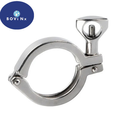 ভালো দাম Single Pin Stainless Steel 304l Tube Fittings , Sanitary Stainless Steel Clamp অনলাইন