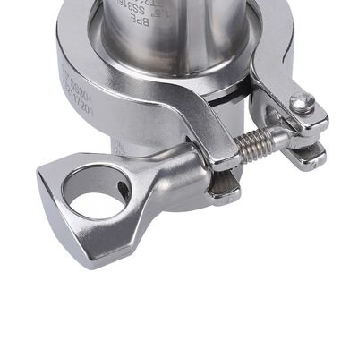 ভালো দাম SS316L Pipe Fitting Connector 1.5 Inch Quick Installation BPE Tri Clamp Ferrule Pipe Fitting অনলাইন